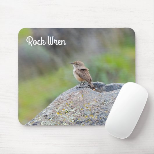 Rock Wren Mousepad (Mit Mouse)