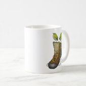 Rock Wren Tuke auf einem Wanderboot Kaffeetasse (VorderseiteRechts)