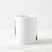 Rock Wren Tuke auf einem Wanderboot Kaffeetasse (Mittel)