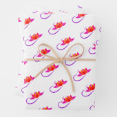 Rock Yoga Queen Lotus Geschenkpapier Set (Beispiel)