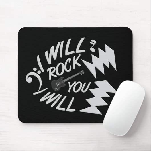Rock You mousepad (Mit Mouse)