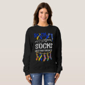 Rock Your Socks Awareness 21 Mars Sweatshirt (Vorne ganz)