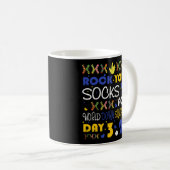 Rock your socks for World Down Syndrome Day 32 m Kaffeetasse (VorderseiteRechts)