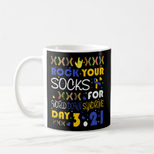 Rock your socks for World Down Syndrome Day 32 m Kaffeetasse