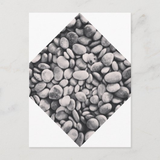 Rock Zen Garden Postkarte (Vorderseite)