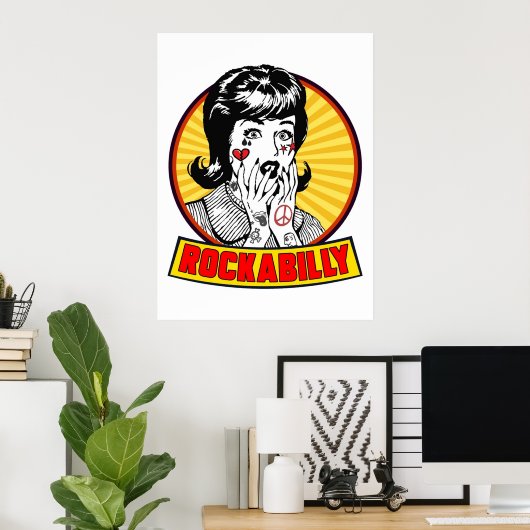 rockabil poster (Heimbüro)