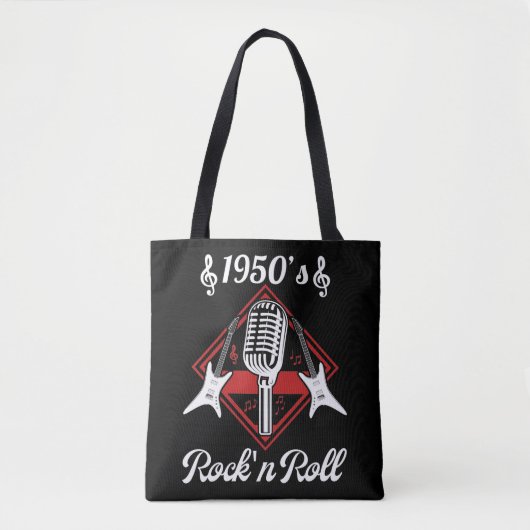 Rockabilly 50er Rock and Roll Music Tasche (Vorderseite)