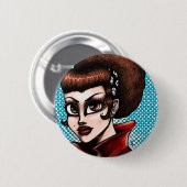 Rockabilly Button (Vorne & Hinten)