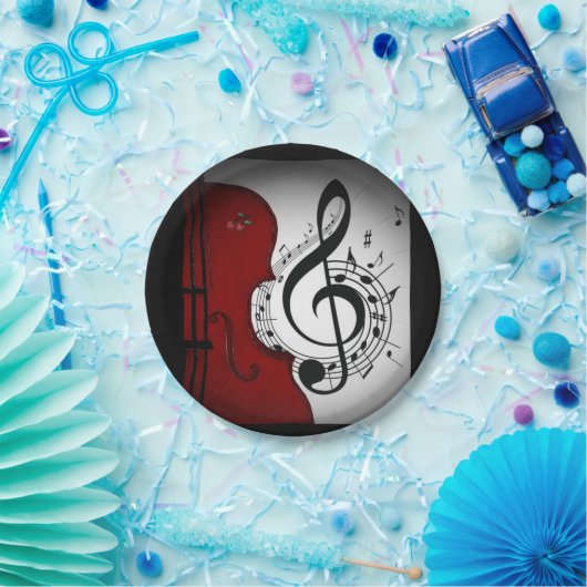 ROCKABILLY CELLO/VIOLIN MUSIC PARTY PLATZ PAPPTELLER (Party)