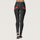 ROCKABILLY CHERRY LIEBE POKE DOT LEGGINGS (Rückseite)
