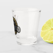 Rockabilly Design Shot Glas (Rechts)