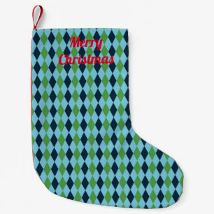 Rockabilly Diamond kariert Thunder_Cove Kleiner Weihnachtsstrumpf