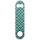 Rockabilly Diamond kariert Thunder_Cove Speed Flaschenöffner (Rückseite)