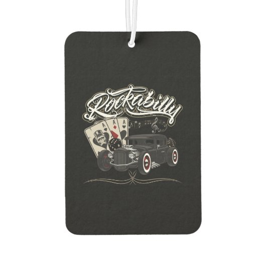 Rockabilly Duftbaum Autolufterfrischer (Rückseite)