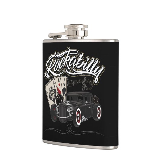 Rockabilly Flachmann (Links)