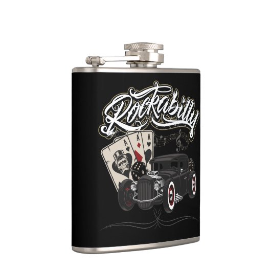 Rockabilly Flachmann (Rechts)