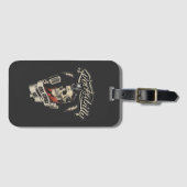 Rockabilly Gepäckanhänger (Vorderseite (Horizontal))