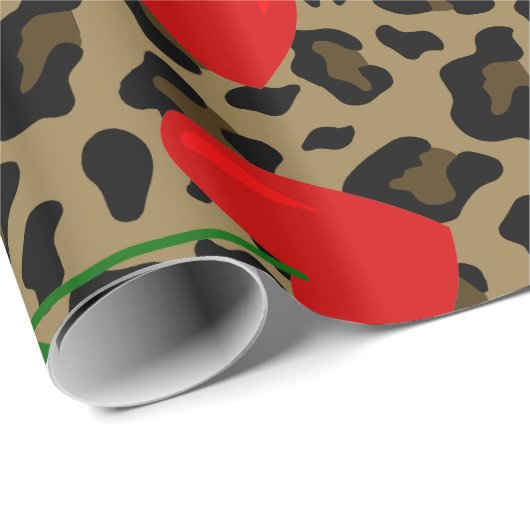 Rockabilly Geschenkpapier (Rolleneckpunkt)