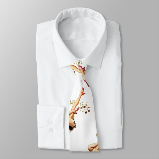 Rockabilly Göttin II Krawatte (Gebunden)