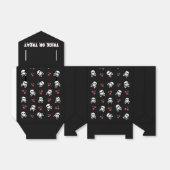 Rockabilly Halloween Skulls Cherries Gefälligkeits Geschenkschachtel (Ungefaltet)