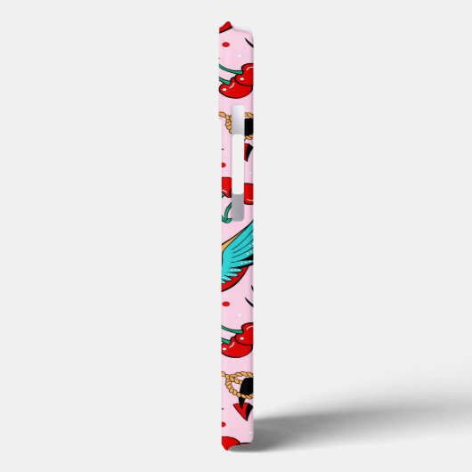 Rockabilly-Handy Case-Mate iPhone Hülle (Rückseite / Links)