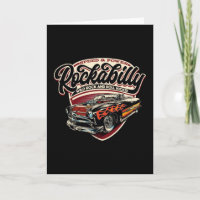 Rockabilly Hotrod Speed Flames - Nebel
