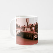 Rockabilly Hotrodders Kaffeetasse (Vorderseite Links)
