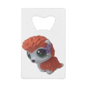 Rockabilly Igel Flaschenöffner (Vorderseite)