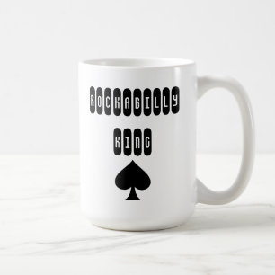 Rockabilly King Tasse mit Spade