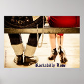 Rockabilly Liebe Poster (Vorne)