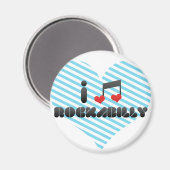 Rockabilly Magnet (Vorderseite/Rückseite)