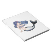 Rockabilly Mermaid Notizblock (angewinkelt)