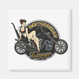 Rockabilly Pinup Magnet