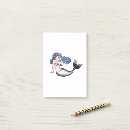 Rockabilly Post-it Klebezettel (Auf Schreibtisch)