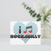 Rockabilly Postkarte (Stehend Vorderseite)