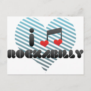 Rockabilly Postkarte