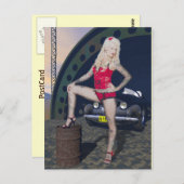 Rockabilly Postkarte (Vorne/Hinten)