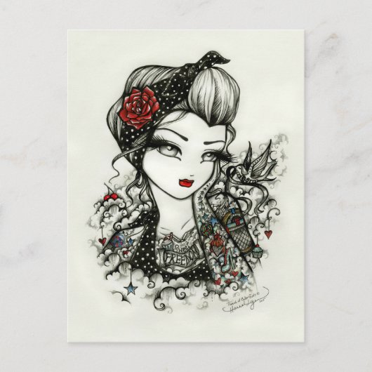 Rockabilly Postkarte (Vorderseite)