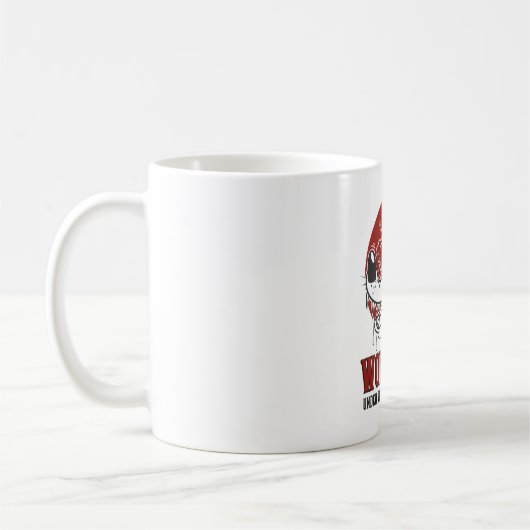 Rockabilly/Psychobilly Wolfbait Grafik Kaffeetasse (Links)