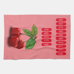 Rockabilly Queen Retro Vintage Küche Handtuch