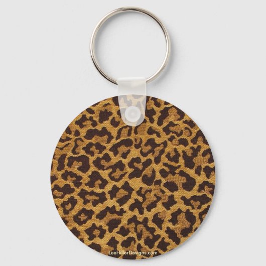 Rockabilly rab Leopard Druckgeschenke & Sammlerstü Schlüsselanhänger (Vorderseite)