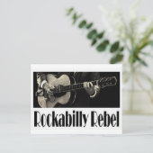 Rockabilly Rebel Postcard Postkarte (Stehend Vorderseite)