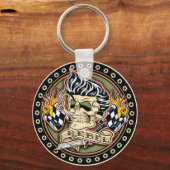 Rockabilly Rebel Schlüsselanhänger (Vorderseite)