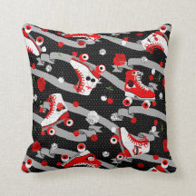 Rockabilly Retro Roller Skaten