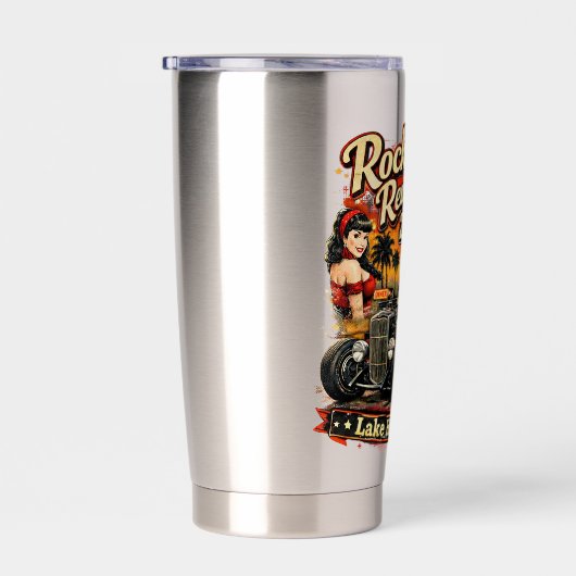 Rockabilly Reunion 2026 Hat Thermobecher (Rechts)