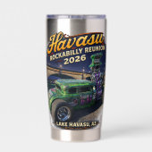 Rockabilly Reunion 2026 tumbler Thermobecher (Rückseite)