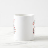 Rockabilly Schädel Kaffeetasse (Mittel)