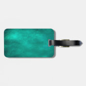 Rockabilly Schädel-Muster Gepäckanhänger (Rückseite horizontal)