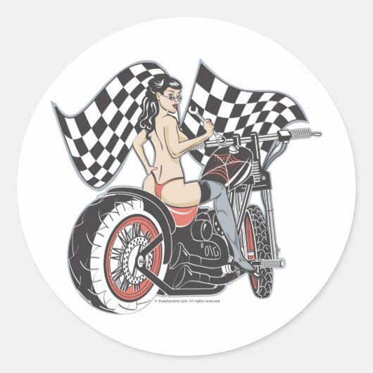 Rockabilly Sticker (Vorderseite)