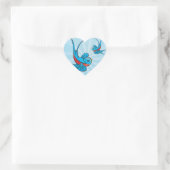 Rockabilly Tattoo Swallow Bird Stickers (Tasche)